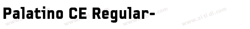 Palatino CE Regular字体转换 Palatino CE Regular字体转换